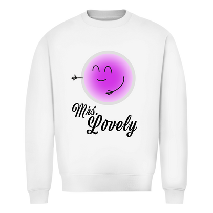 Damen Sweatshirt - Mrs. Lovely (pink)