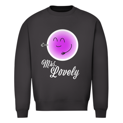 Damen Sweatshirt - Mrs. Lovely (pink)
