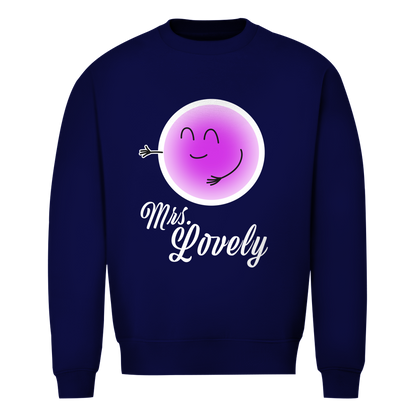 Damen Sweatshirt - Mrs. Lovely (pink)