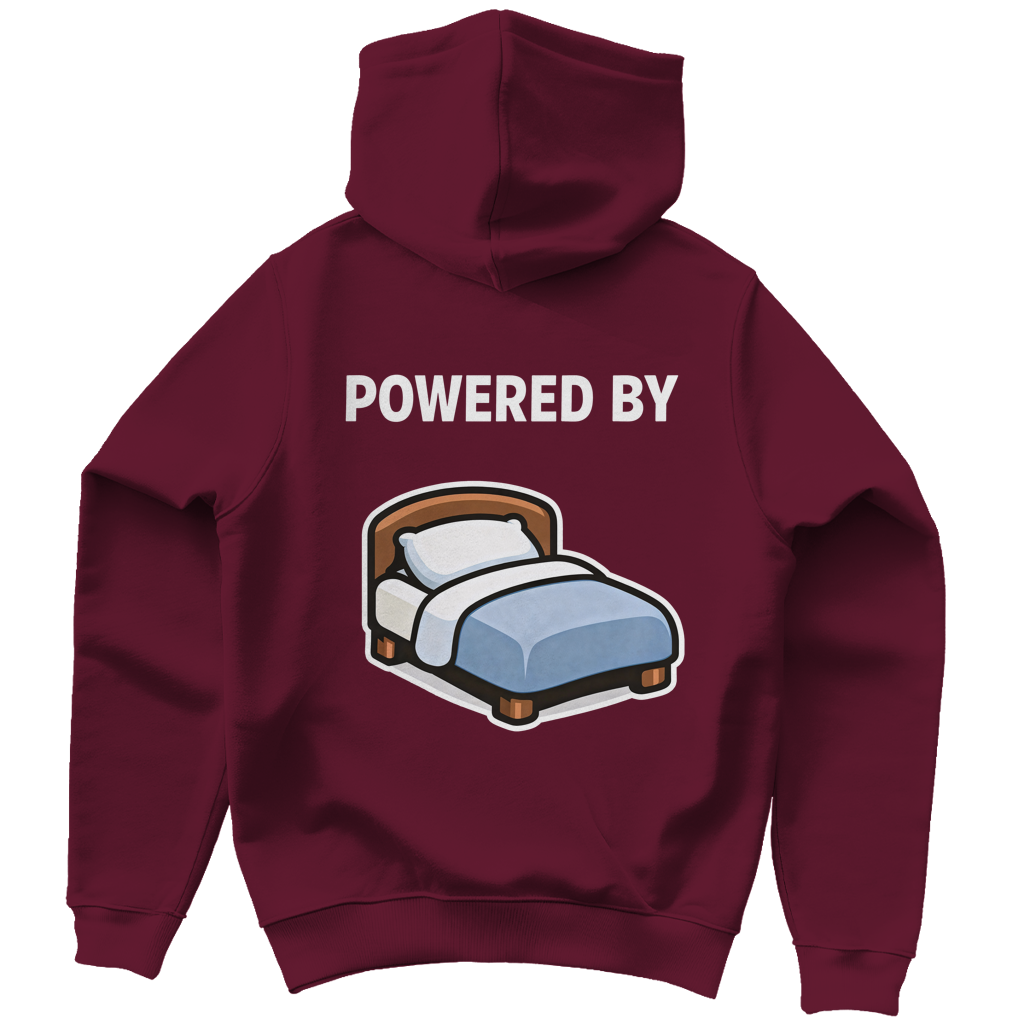 Damen Hoodie - Powered by Sleep