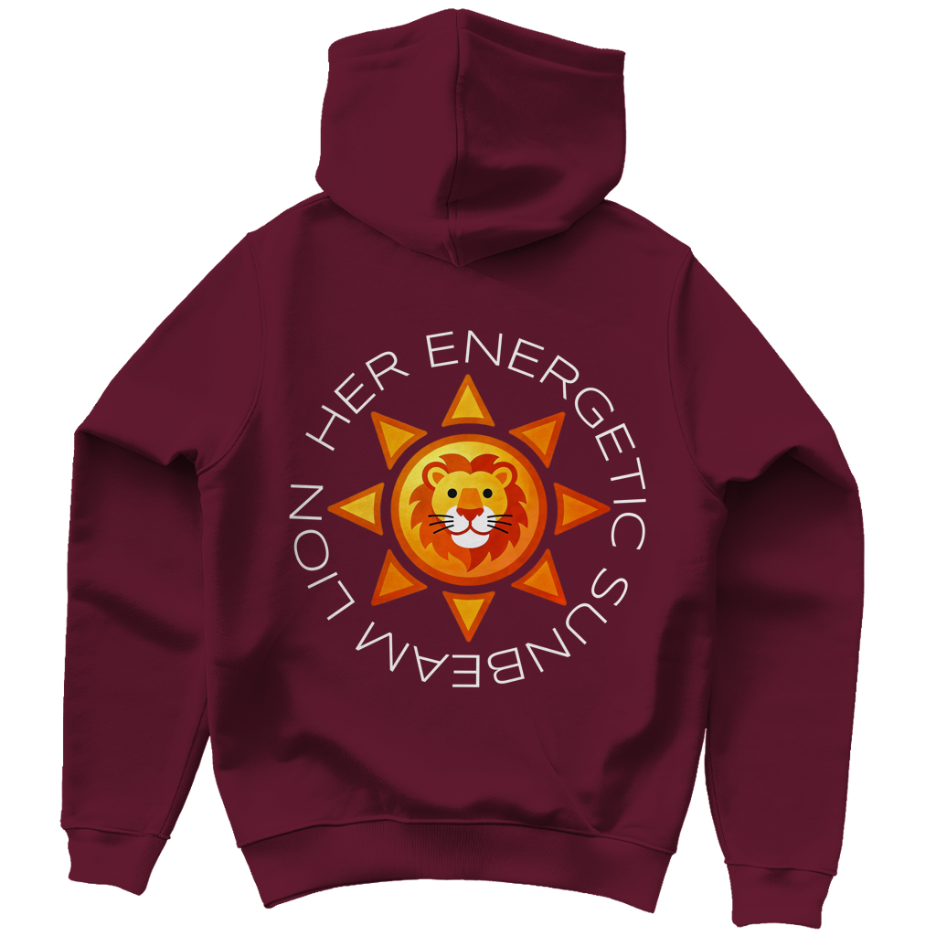 Heren Hoodie - Sunbeam Lion