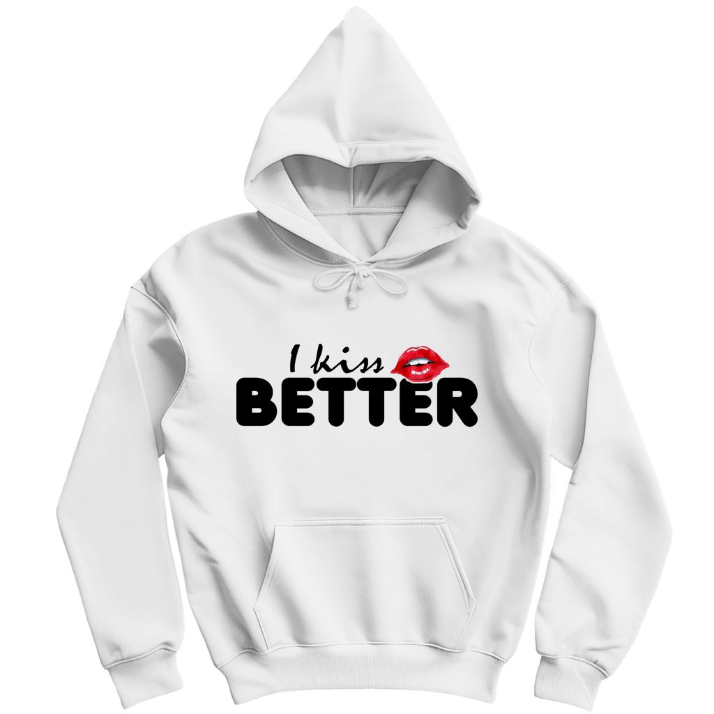Damen Hoodie - I KISS BETTER
