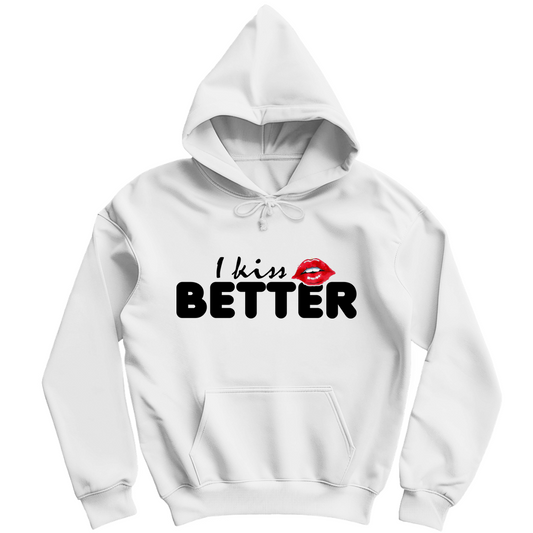 Damen Hoodie - I KISS BETTER