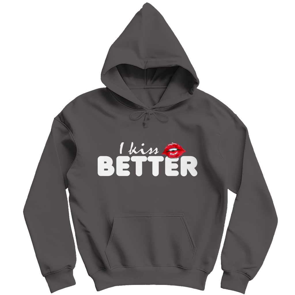 Damen Hoodie - I KISS BETTER
