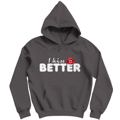 Damen Hoodie - I KISS BETTER
