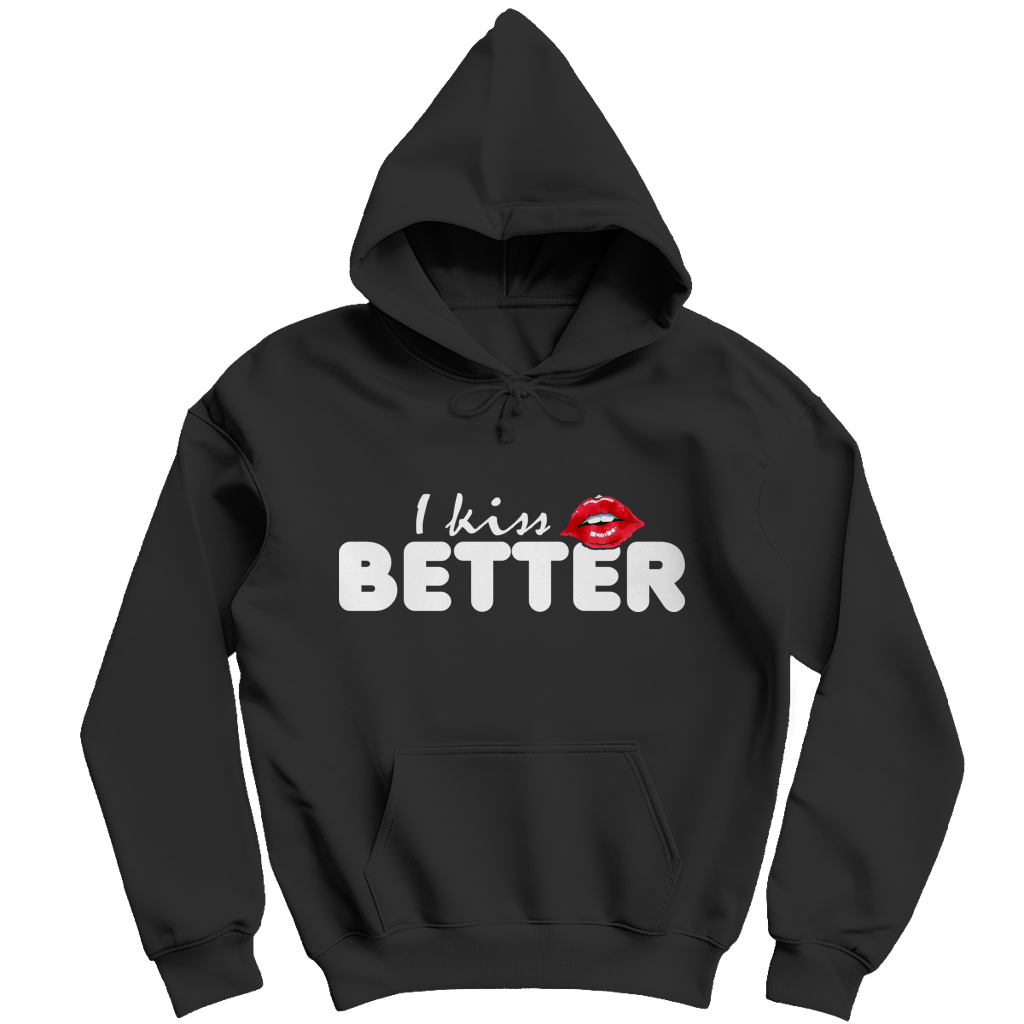 Damen Hoodie - I KISS BETTER