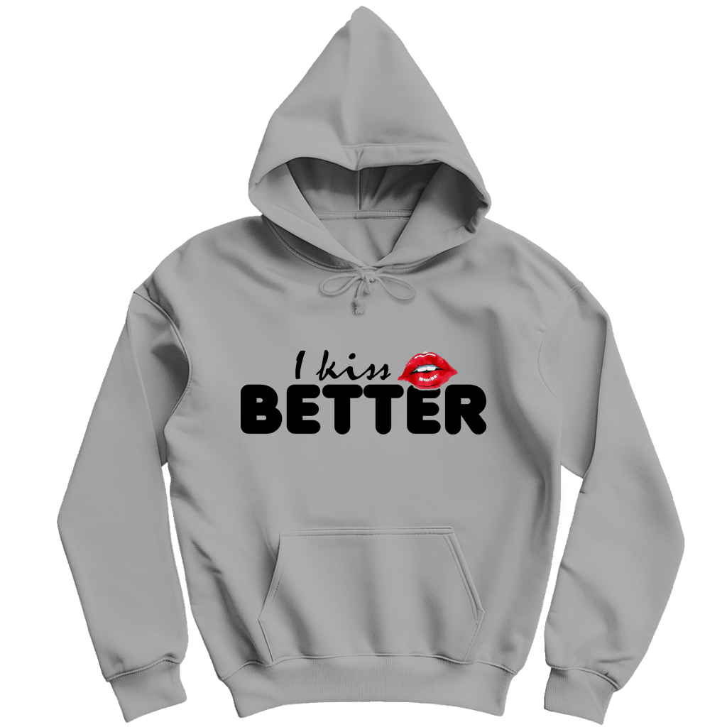 Damen Hoodie - I KISS BETTER