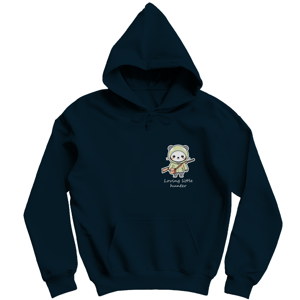 Herren Hoodie - Loving little hunter