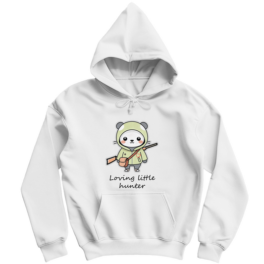 Herren Hoodie - Loving little hunter BIG