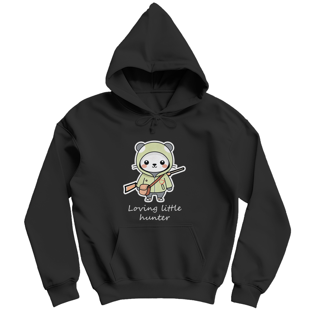 Herren Hoodie - Loving little hunter BIG