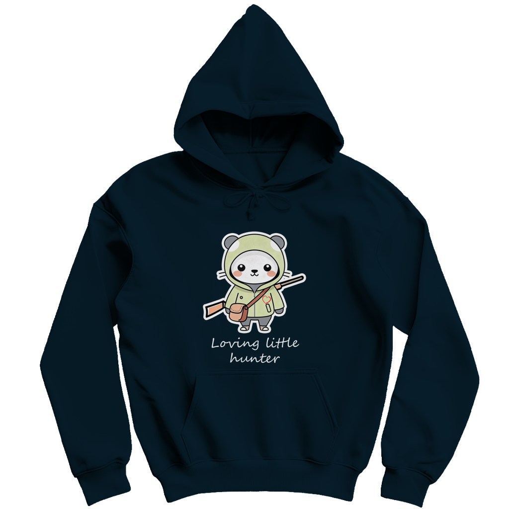 Herren Hoodie - Loving little hunter BIG