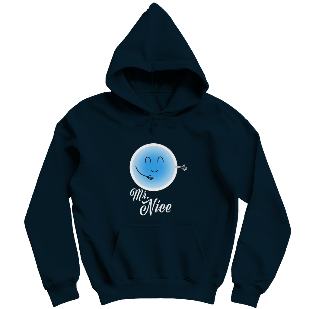 Herren Hoodie - Mr. Nice (blau)