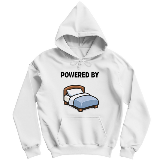 Damen Hoodie - Powered by Sleep (Frontprint)