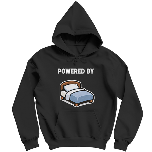 Damen Hoodie - Powered by Sleep (Frontprint)