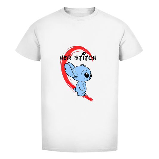 Herren Premium T-Shirt - "Her stitch"