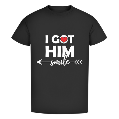 Damen Premium T-Shirt - "I got him smile"