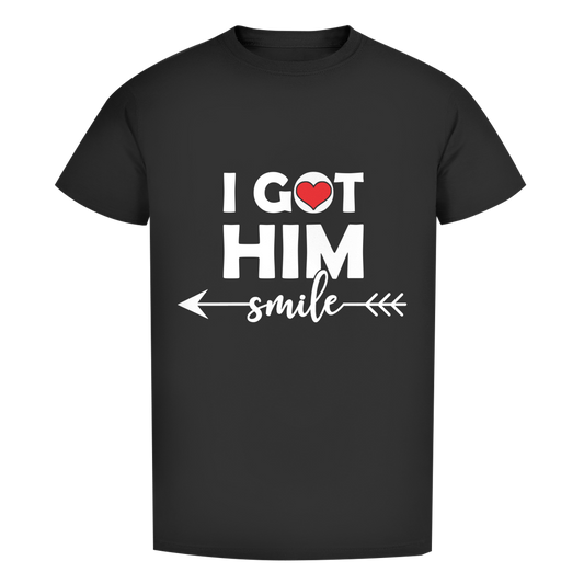Damen Premium T-Shirt - "I got him smile"
