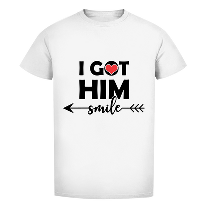 Damen Premium T-Shirt - "I got him smile"