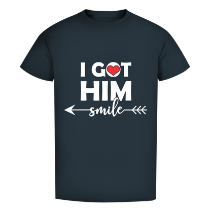 Damen Premium T-Shirt - "I got him smile"