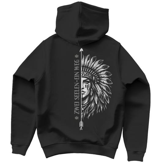 Damen Hoodie "Zwei Seelen - ein Weg"