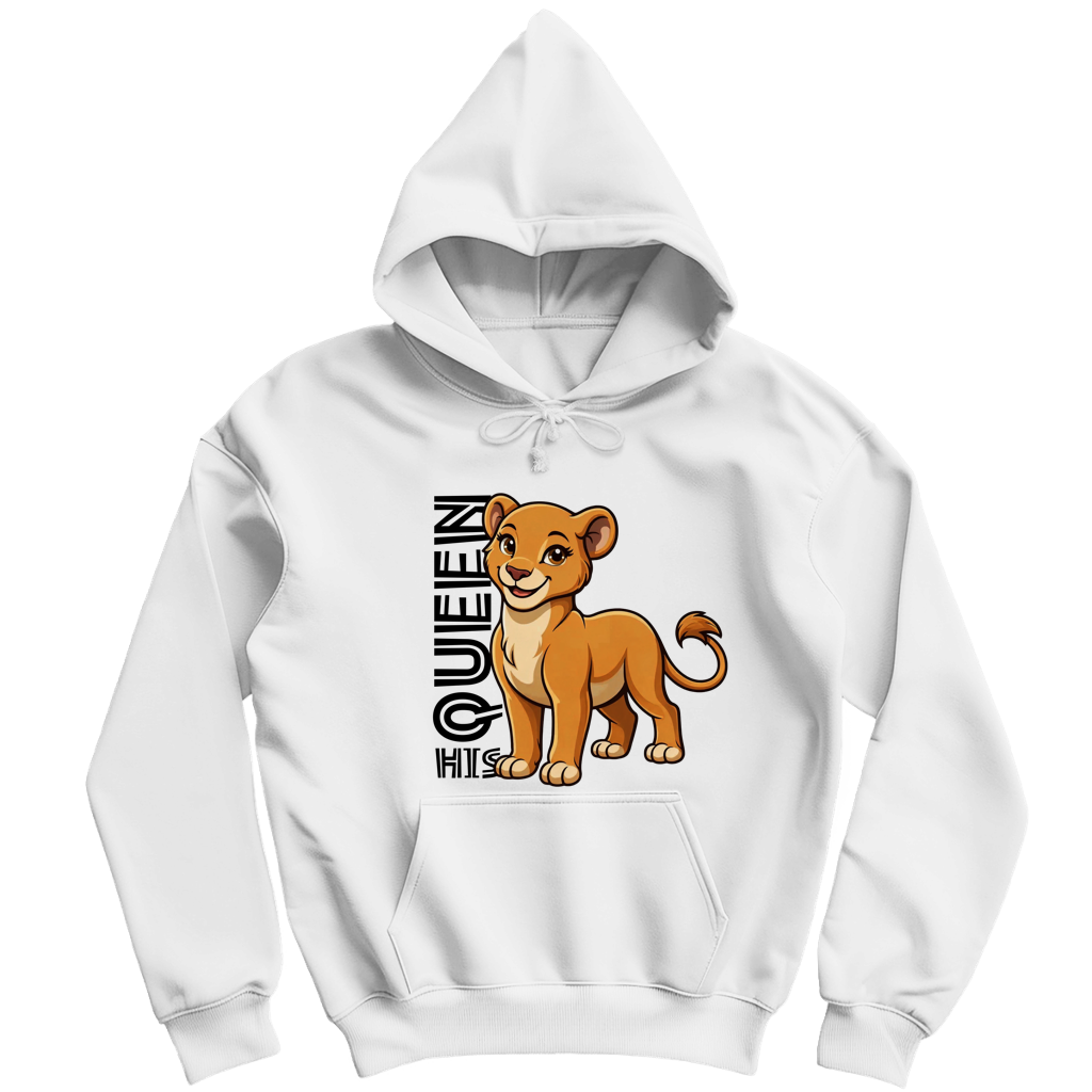 Damen Hoodie "His Queen Lioness"