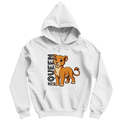 Damen Hoodie "His Queen Lioness"