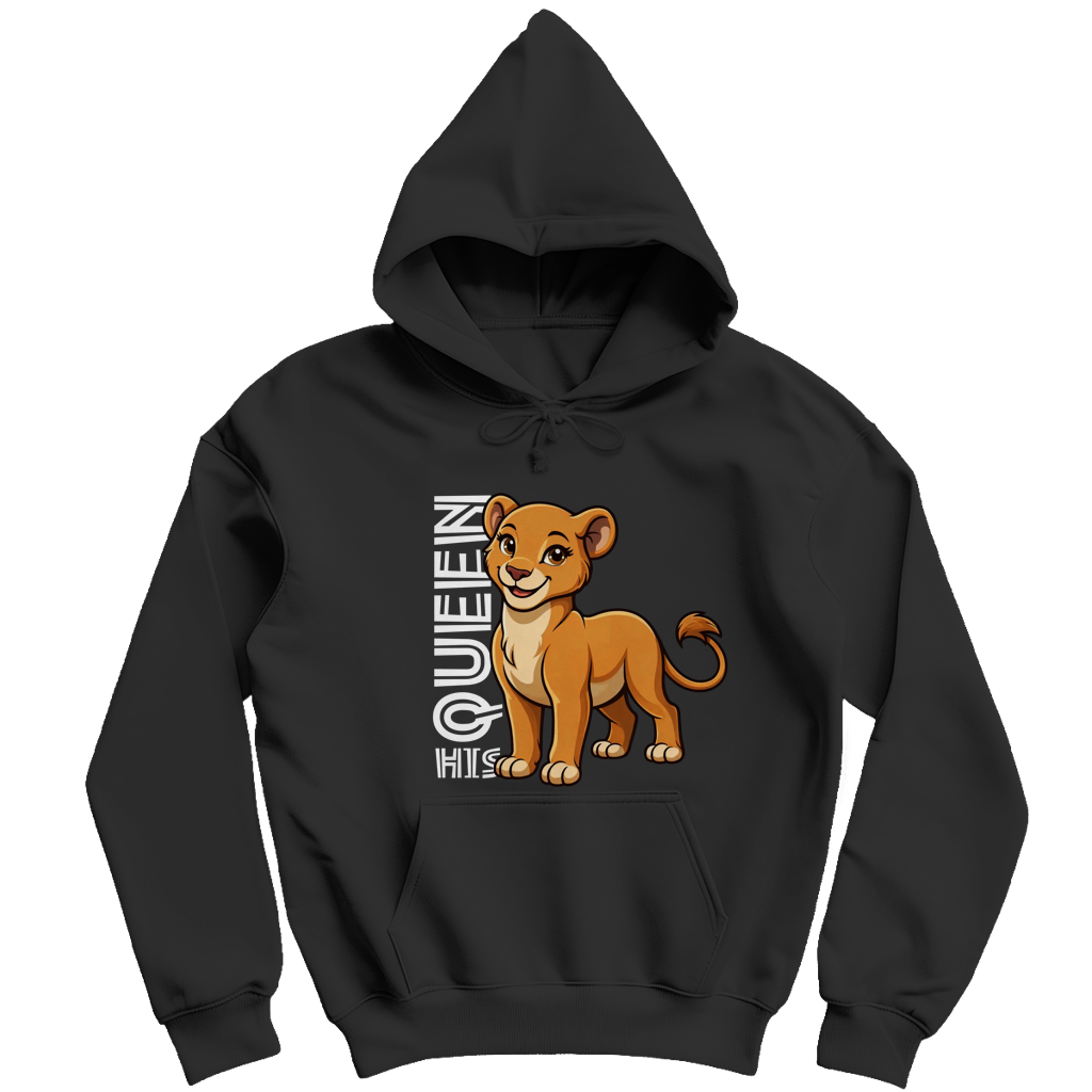 Damen Hoodie "His Queen Lioness"