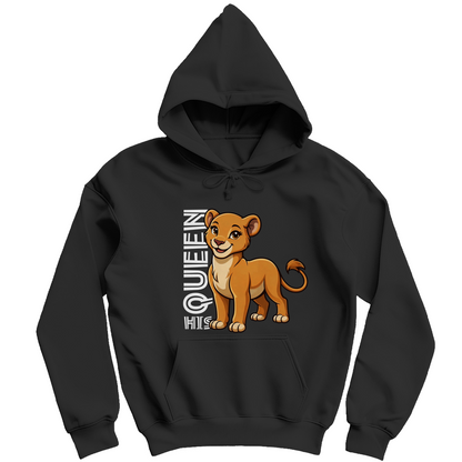 Damen Hoodie "His Queen Lioness"