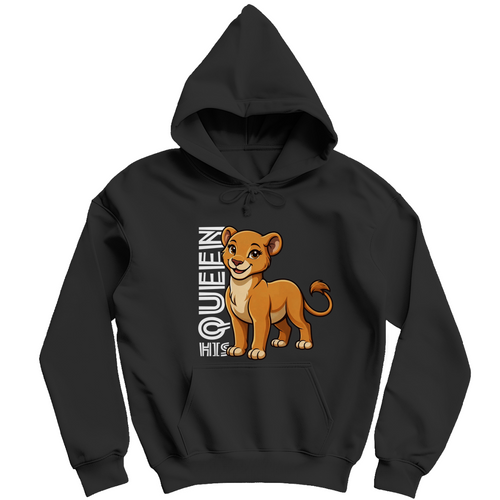 Damen Hoodie "His Queen Lioness"