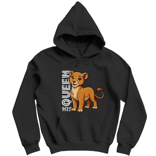 Damen Hoodie "His Queen Lioness"