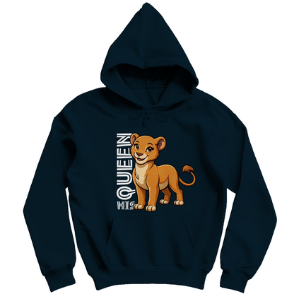 Damen Hoodie "His Queen Lioness"