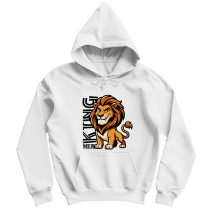 Herren Hoodie "Her King Lion"