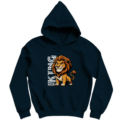 Herren Hoodie "Her King Lion"