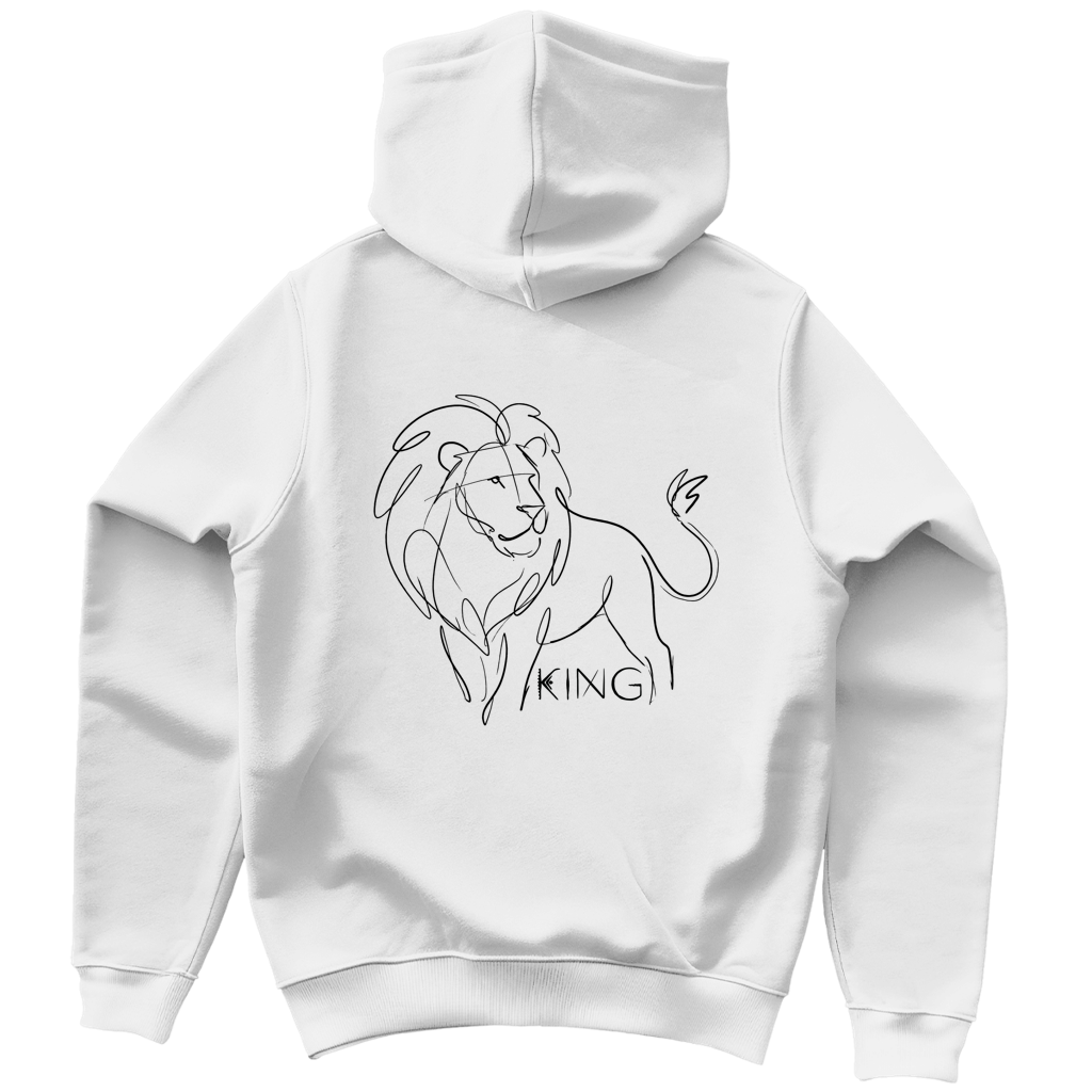 Herren Hoodie "The King Lion"