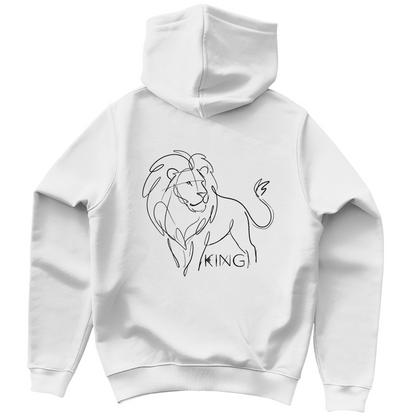 Herren Hoodie "The King Lion"