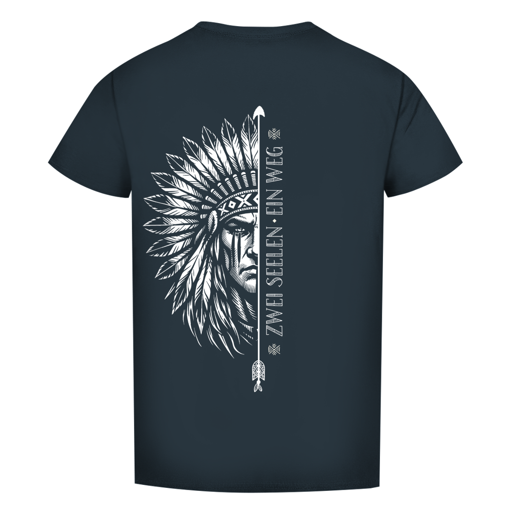 Herren Premium T-Shirt "Zwei Seelen - ein Weg"