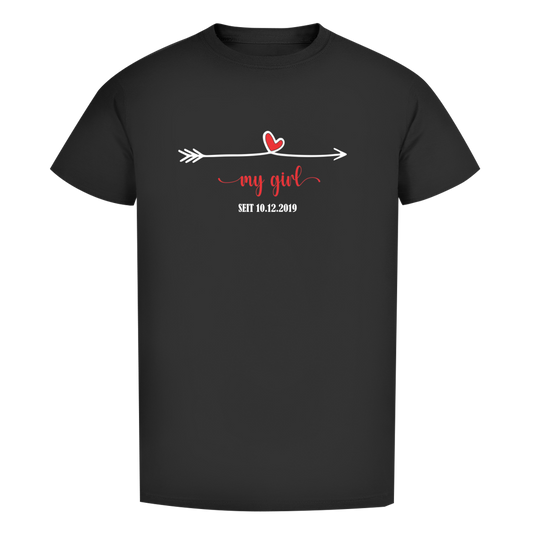 Personalisierbares Premium T-Shirt - "my girl"