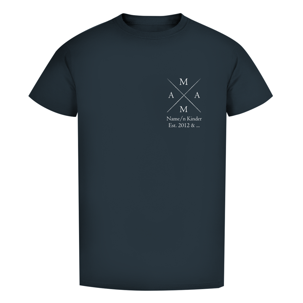 Muttertags T-Shirt - "MAMA" für Namen und Geburtsjahre