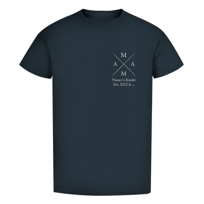 Muttertags T-Shirt - "MAMA" für Namen und Geburtsjahre