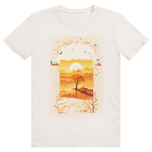 Comfort Cotton+ T-Shirt "Desert Tree Sunset"