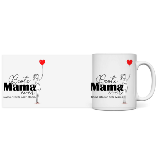 Beste Mama ever - Panorama Tasse