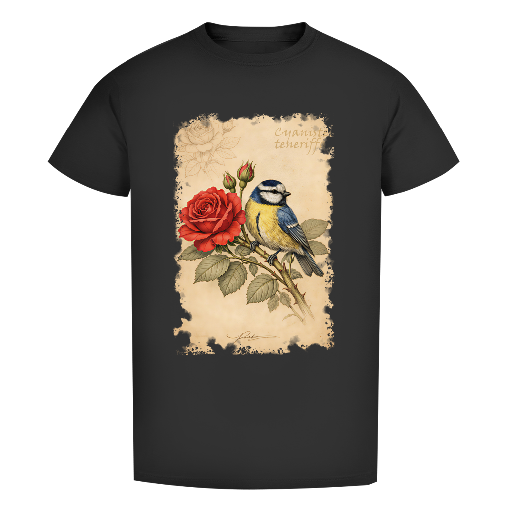 Premium T-Shirt "Cyanistes teneriffae"