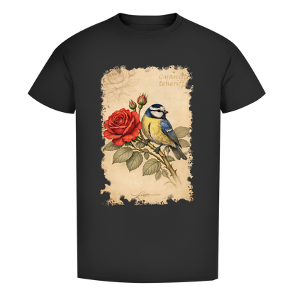Premium T-Shirt "Cyanistes teneriffae"