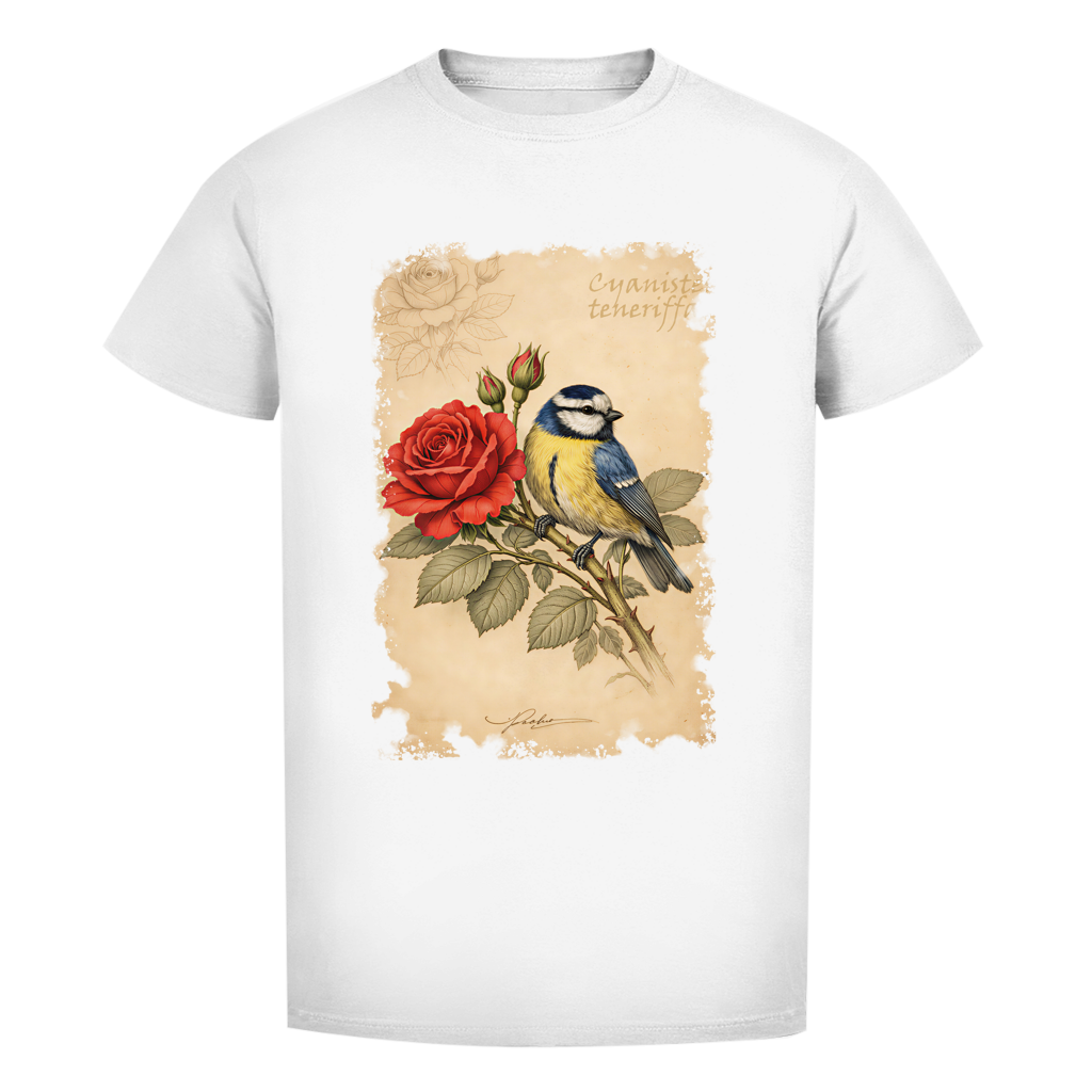 Premium T-Shirt "Cyanistes teneriffae"