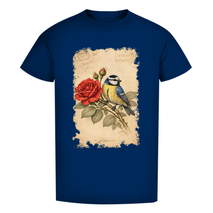 Premium T-Shirt "Cyanistes teneriffae"