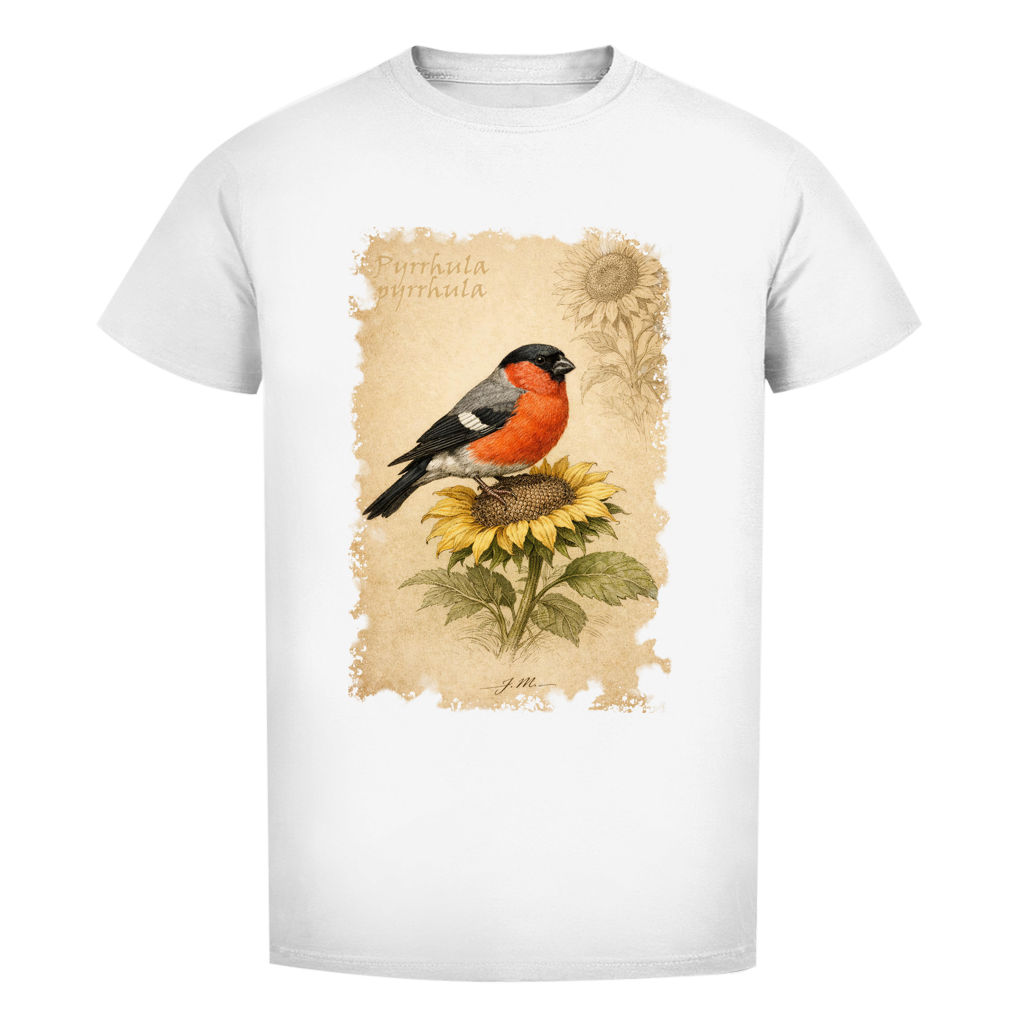 Premium T-Shirt "Pyrrhula pyrrhula"