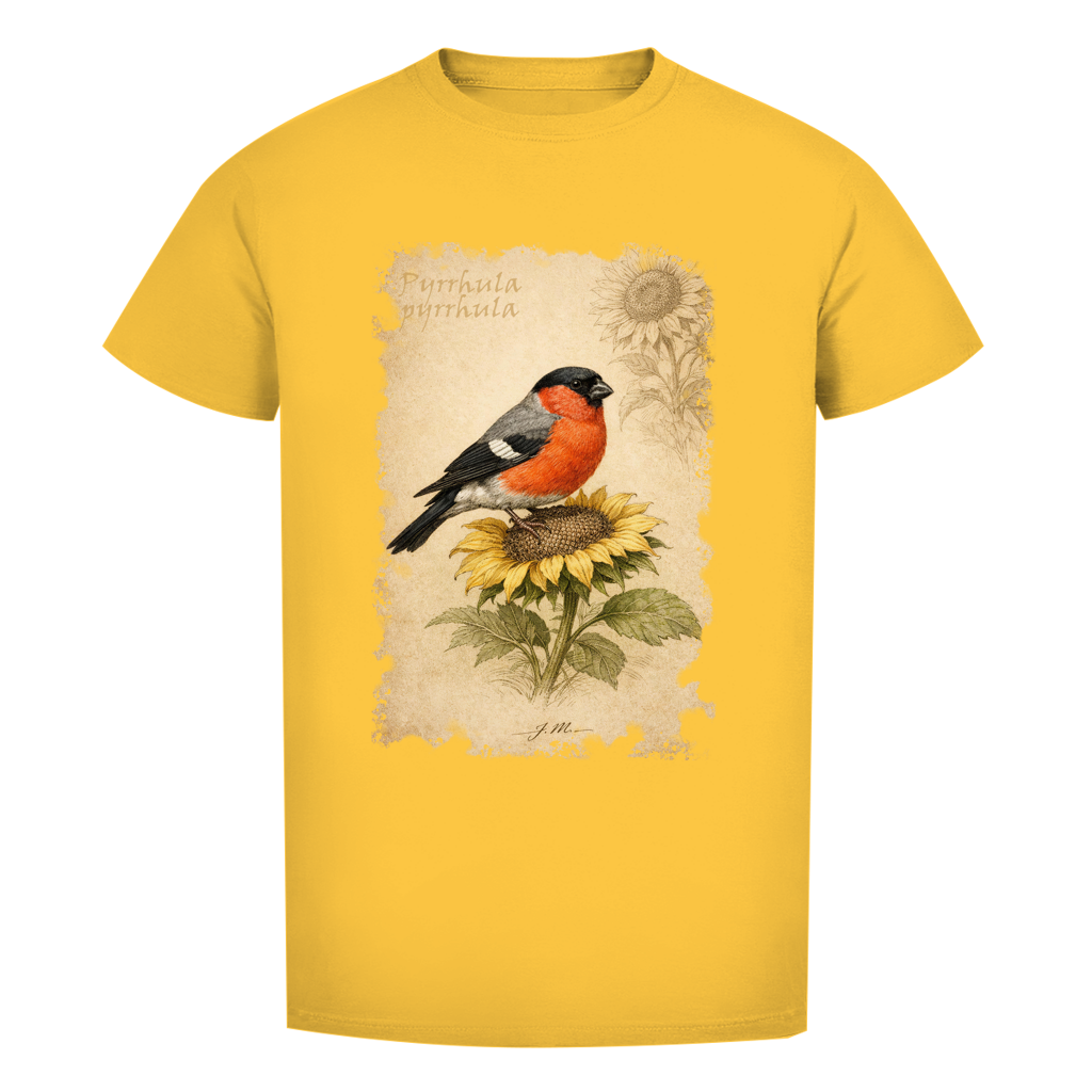 Premium T-Shirt "Pyrrhula pyrrhula"