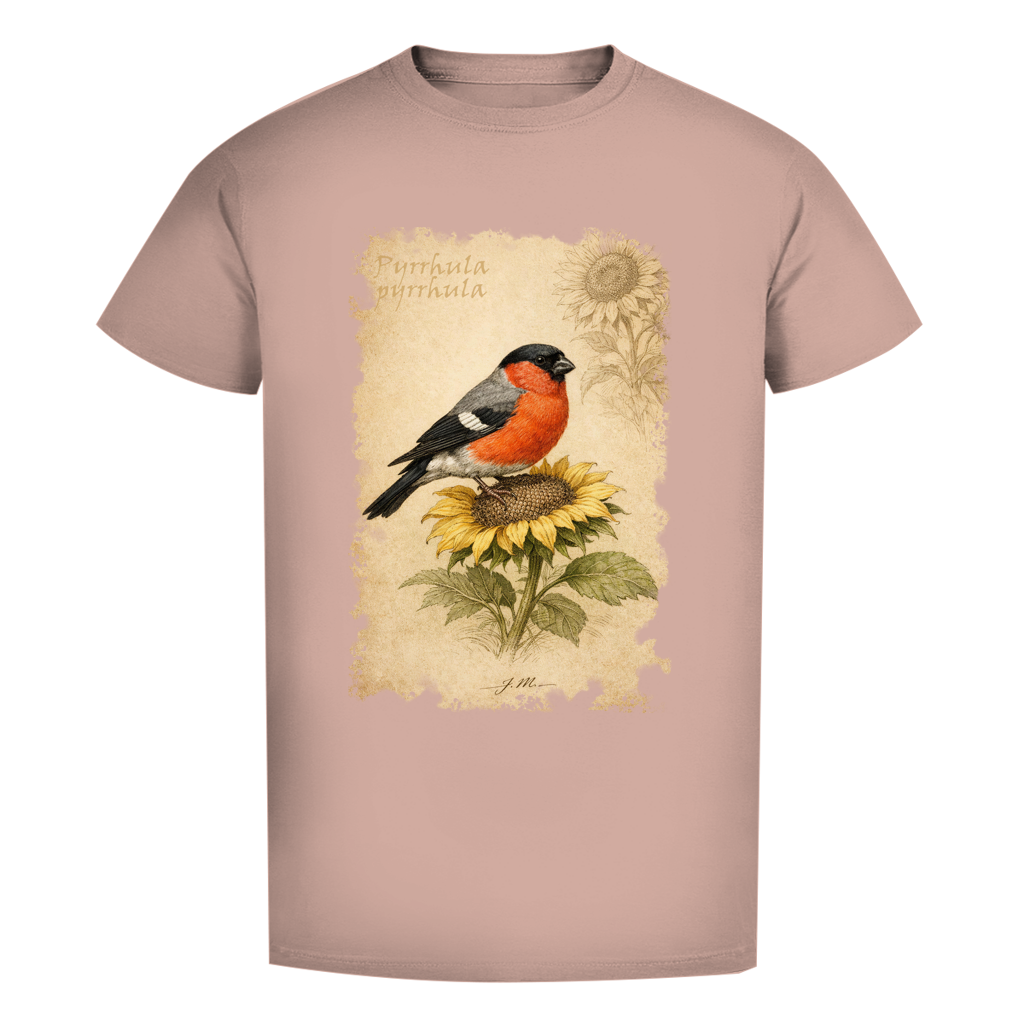 Premium T-Shirt "Pyrrhula pyrrhula"