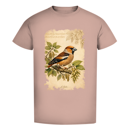 Premium T-Shirt "Coccothraustes coccothraustes"