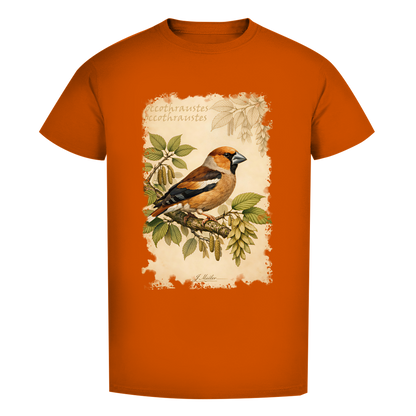 Premium T-Shirt "Coccothraustes coccothraustes"